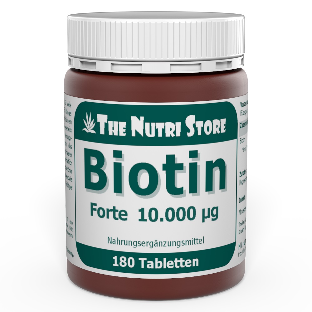 Biotin Forte 10.000 µg Tabletten 180 Stk.
