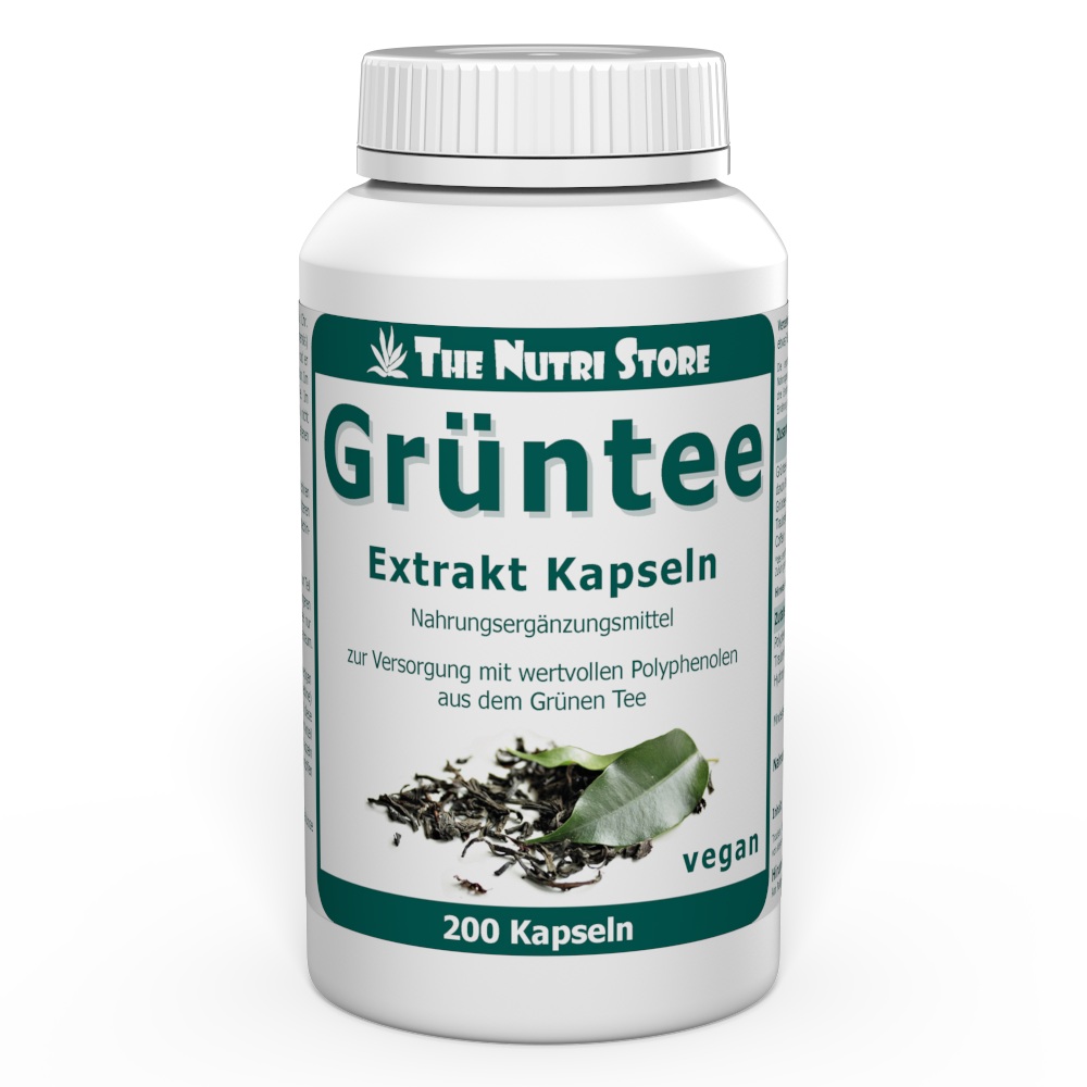 Grüntee Extrakt Kapseln 200 Stk.