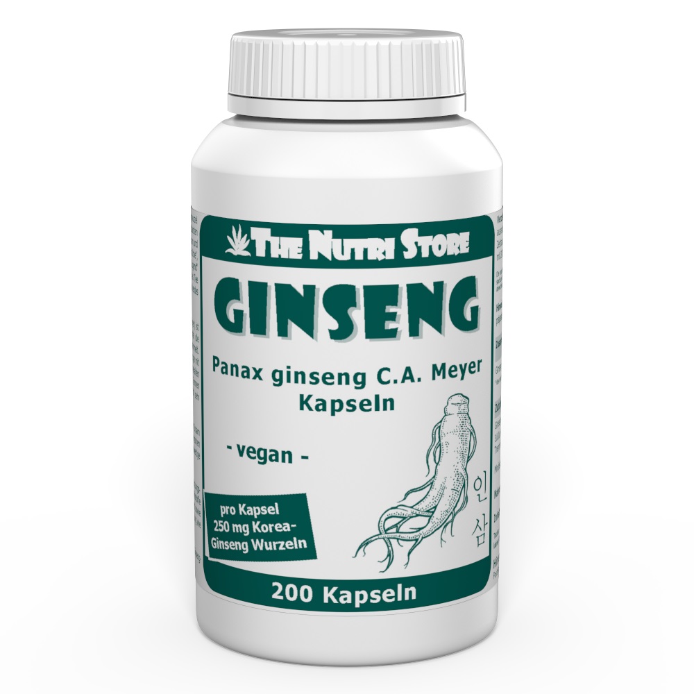 Ginseng 250 mg Kapseln 200 Stk.