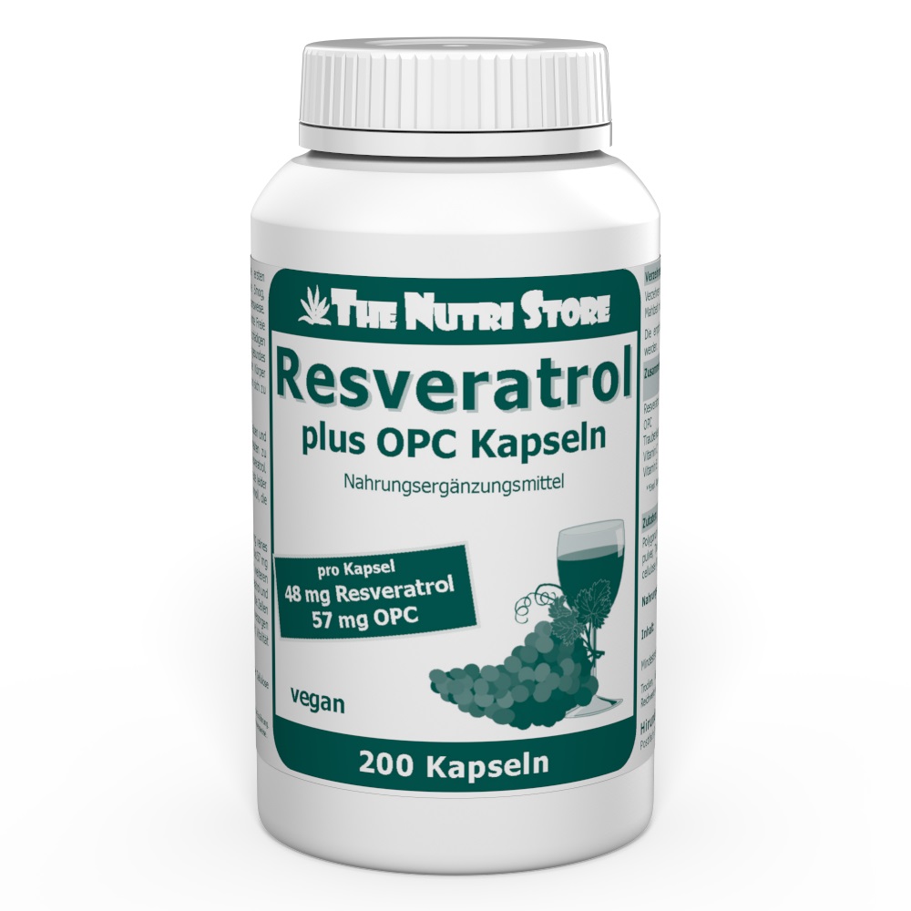 Resveratrol plus OPC Kapseln 200 Stk.