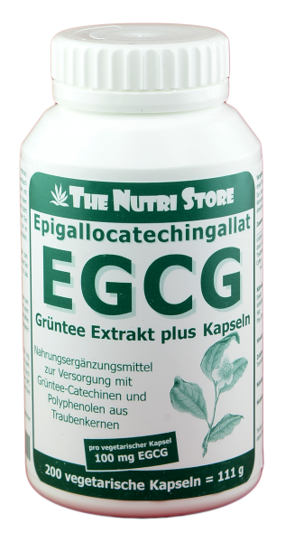EGCG Grüntee Extrakt Kapseln 200 Stk.