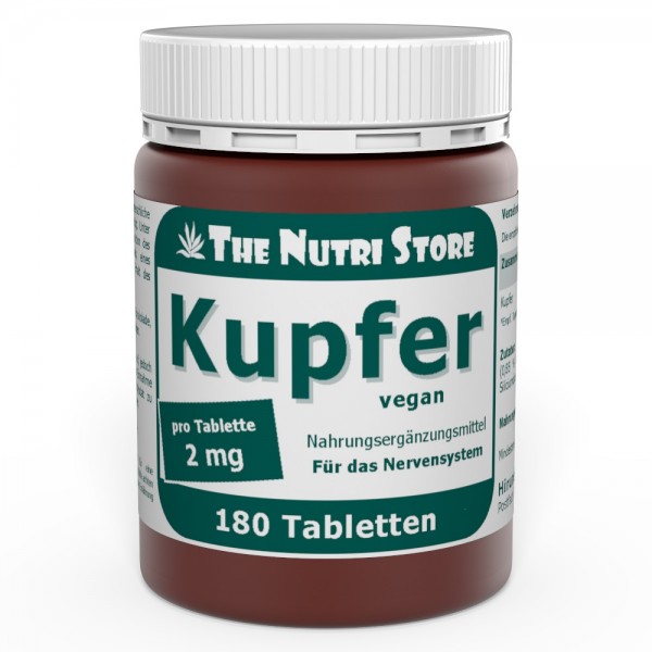 Kupfer 2 mg Tabletten 180 Stk.