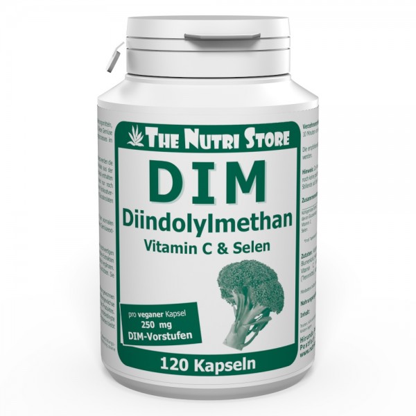 DIM Diindolylmethan 250 mg vegane Kapseln 120 Stk.