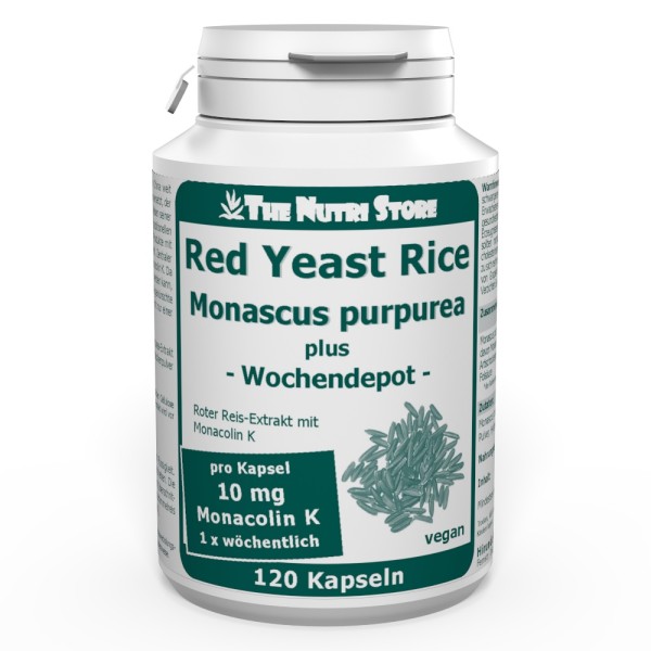 Red Yeast Rice plus Wochendepot vegan 120 Stk.