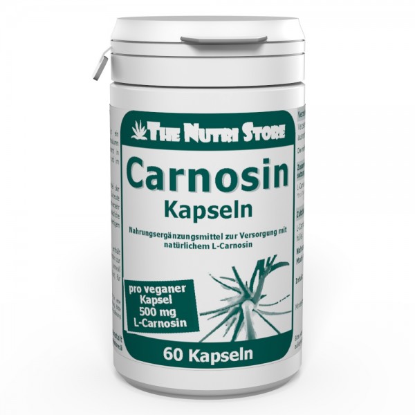 Carnosin 500 mg vegane Kapseln 60 Stk.