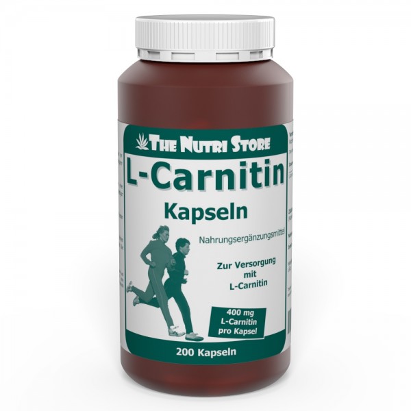 L-Carnitin 400 mg Kapseln 200 Stk.