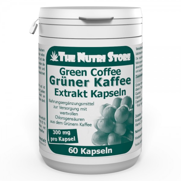 Grüner Kaffee Extrakt 300 mg Kapseln 60 Stk.