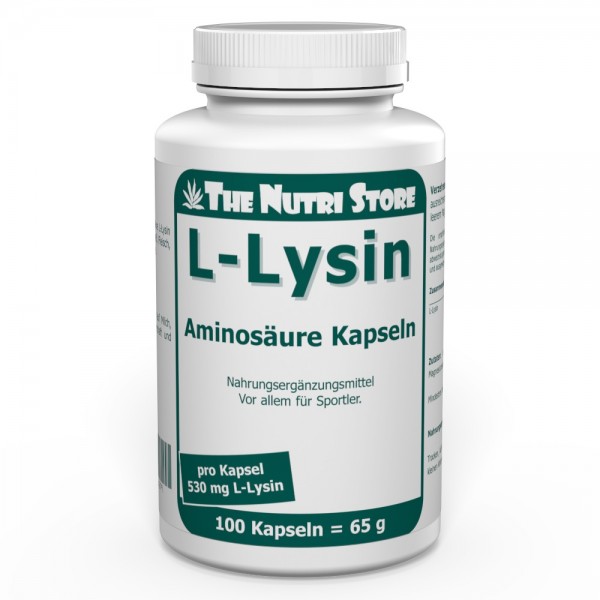 L-Lysin 530 mg Kapseln 100 Stk.