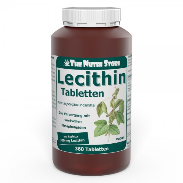 Lecithin 300 mg vegane Tabletten 360 Stk.