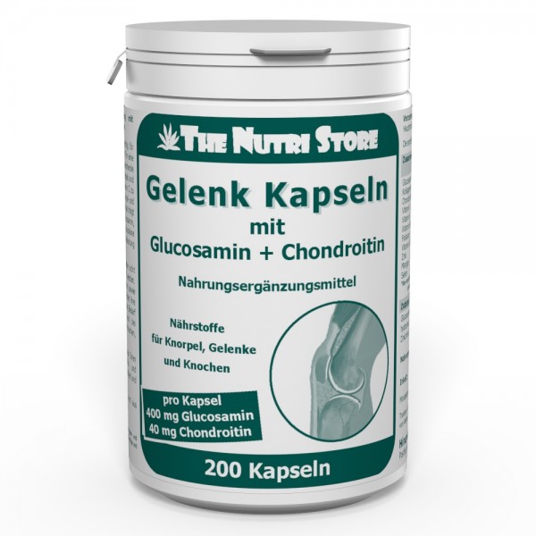 Glucosamin Chondroitin Gelenk Kapseln 200 Stk.