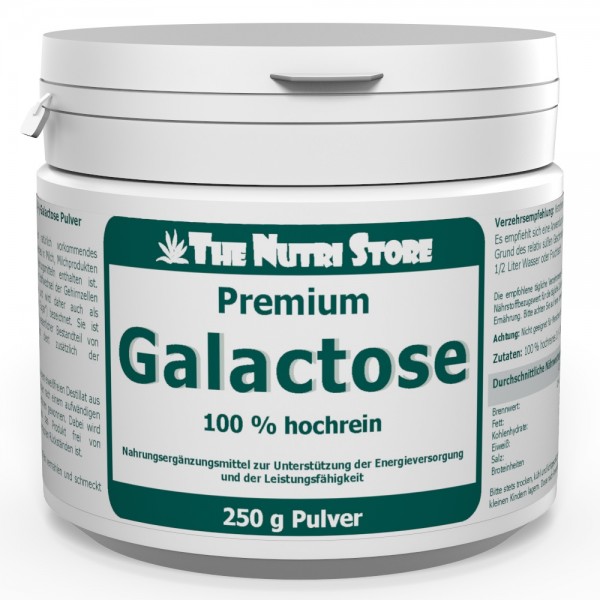 Galactose 100 % hochrein Pulver 250 g
