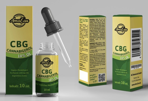 CBG 10 % Öl 10 ml - Mundpflegeöl