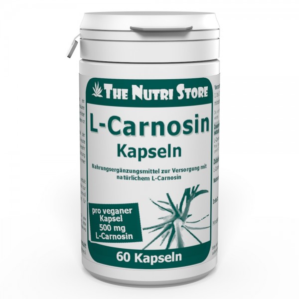 L Carnosin 500 mg vegane Kapseln 60 Stk.