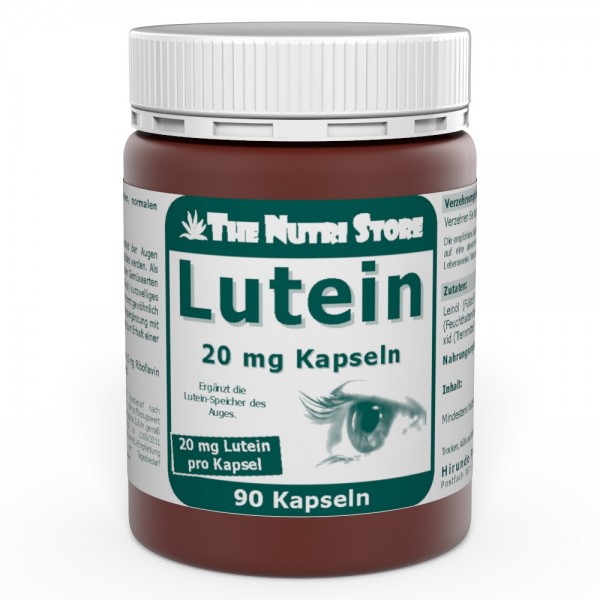 Lutein 20 mg Kapseln 90 Stk.