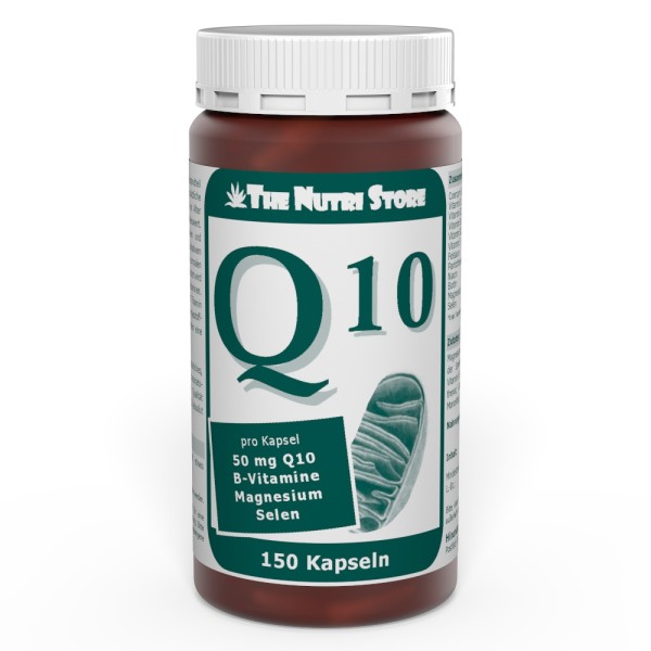 Q10 50 mg + B-Vitamine, Magnesium, Selen Kapseln 150 Stk.