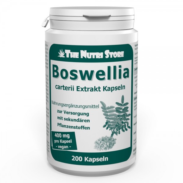 Boswellia carterii 400 mg Extrakt vegane Kapseln 200 Stk.